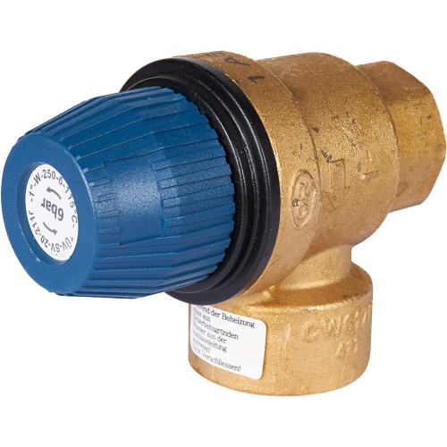 Предохранительный клапан для систем водоснабжения 6 бар 1"х1 1/4" (477.362) STOUT фото в интернет-магазине САНТЕХСИТИ