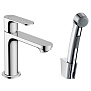 Hansgrohe Rebris S Смеситель для раковины 110, с гигиеническим душем, цвет: хром фото в интернет-магазине САНТЕХСИТИ