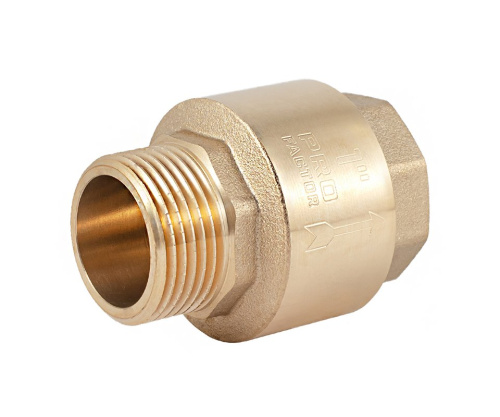 Обратный клапан PROFACTOR с латунным штоком 1" вн-нар фото в интернет-магазине САНТЕХСИТИ