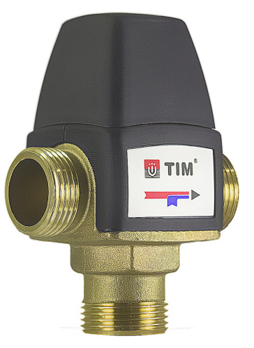 Термостатический смесительный клапан TIM BL311 с бок.подмесом 1/2" (35-60) фото в интернет-магазине САНТЕХСИТИ
