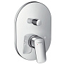Hansgrohe Logis Смеситель для ванны, однорычажный, СМ, внешняя часть, цвет: хром фото в интернет-магазине САНТЕХСИТИ