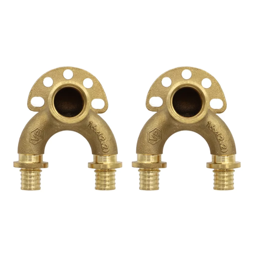 Аксиальный фитинг VIER VER-PRO Водорозетка проходная с вн.р. проходная 16х1/2"х16 (2/32) фото в интернет-магазине САНТЕХСИТИ