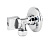 Кран шаровой PROFACTOR CHROME угловой для бытовой техники н/цанга 1/2" х 10мм фото в интернет-магазине САНТЕХСИТИ