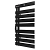 Полотенцесушитель THERMEX электрический Njord Black черный матовый цвет 566х910х55 425Вт фото в интернет-магазине САНТЕХСИТИ