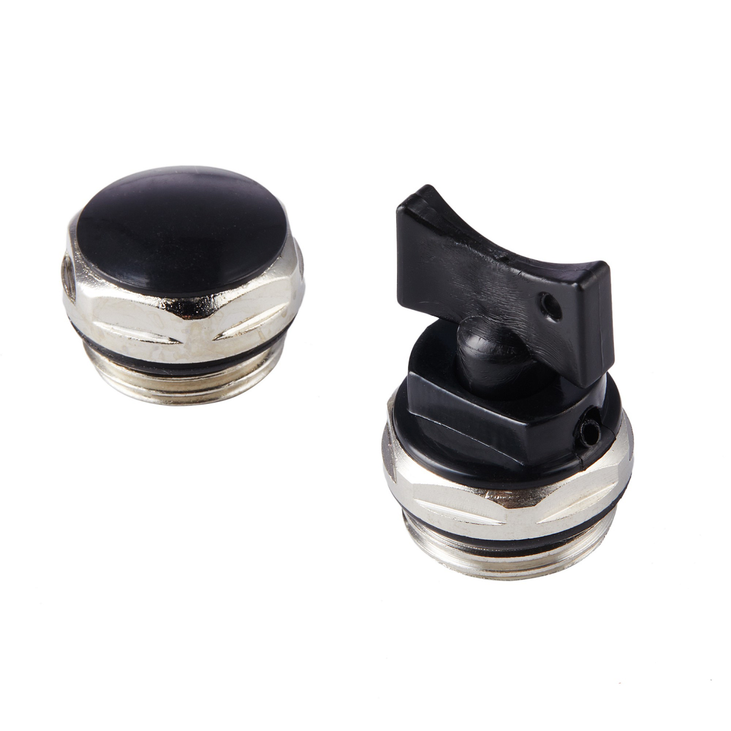 Набор пробок для радиатора Royal Thermo (черный цвет) 3/4" без кронштейнов фото в интернет-магазине САНТЕХСИТИ