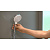 Hansgrohe Crometta 1jet Porter Ручной душ 10см., с держателем, цвет: белый/хром фото в интернет-магазине САНТЕХСИТИ