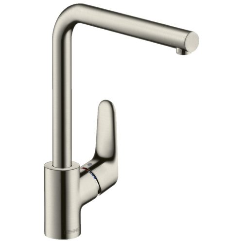 Hansgrohe Focus M41 Смеситель для кухни, 1 отв., цвет: сталь фото в интернет-магазине САНТЕХСИТИ