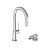 Hansgrohe Aqittura Смеситель для кухни, 1 отв., с вытяжным изливом 1jet и функцией фильтрации, цвет: хром фото в интернет-магазине САНТЕХСИТИ