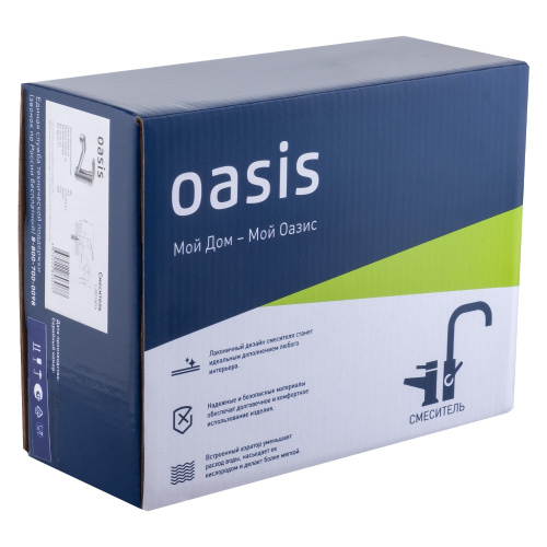 Смеситель OASIS для ванной L3001MSh фото в интернет-магазине САНТЕХСИТИ