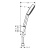 Hansgrohe Pulsify 1j Porter-набор Душевой гарнитур, ручной душ, настенный держатель и шланг 125см., цвет: белый матовый фото в интернет-магазине САНТЕХСИТИ