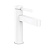 Hansgrohe Finoris Смеситель для раковины, однорычажный, 110 со сливным клапаном Push-Open, цвет: матовый белый фото в интернет-магазине САНТЕХСИТИ
