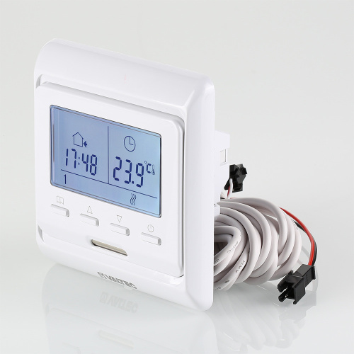 Термостат комнатный VALTEC VT.AC711.0.0 с датчиком темп. пола. двухконтурный фото в интернет-магазине САНТЕХСИТИ