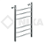 Полотенцесушитель НИКА водяной ЛВ (г)-60/60/66 без полочки фото в интернет-магазине САНТЕХСИТИ