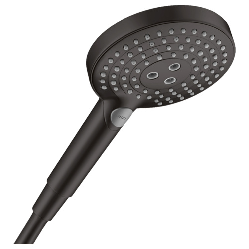 Hansgrohe Raindance select s Ручной душ 12см., цвет: черный матовый фото в интернет-магазине САНТЕХСИТИ