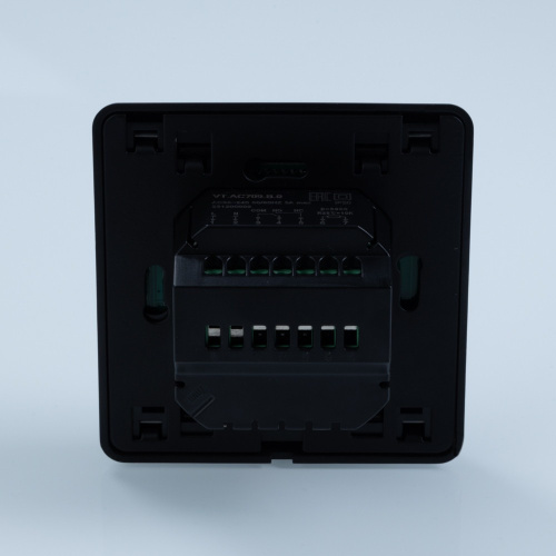 Термостат комнатный VALTEC VT.AC709.0.0 с датчиком температуры пола черный (16) фото в интернет-магазине САНТЕХСИТИ