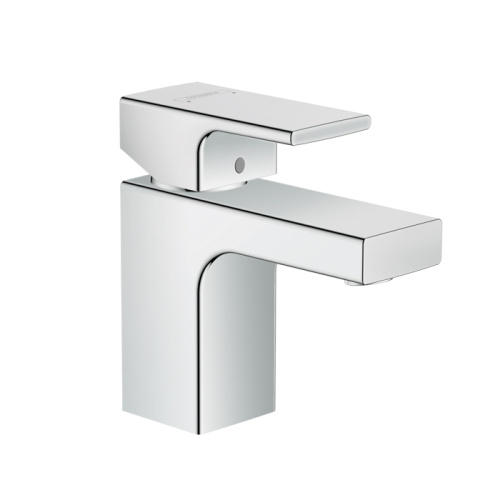 Hansgrohe Vernis Shap Смеситель для раковины, излив 70 мм, с донным клапаном, цвет: хром фото в интернет-магазине САНТЕХСИТИ
