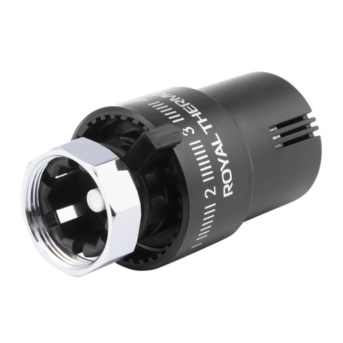 Термоголовка жидкостная Royal Thermo Design М30х1,5 (черный) фото в интернет-магазине САНТЕХСИТИ