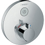 Hansgrohe ShowerSelect S Смеситель для душа, термостатический, 1 источник, внешняя часть, цвет: хром фото в интернет-магазине САНТЕХСИТИ