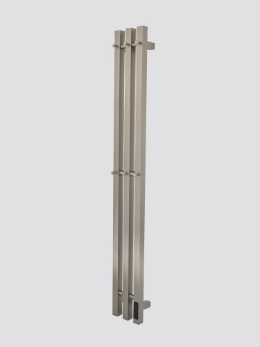 Полотенцесушитель электрический Domamir Papa-K 1200/120, никель фото в интернет-магазине САНТЕХСИТИ