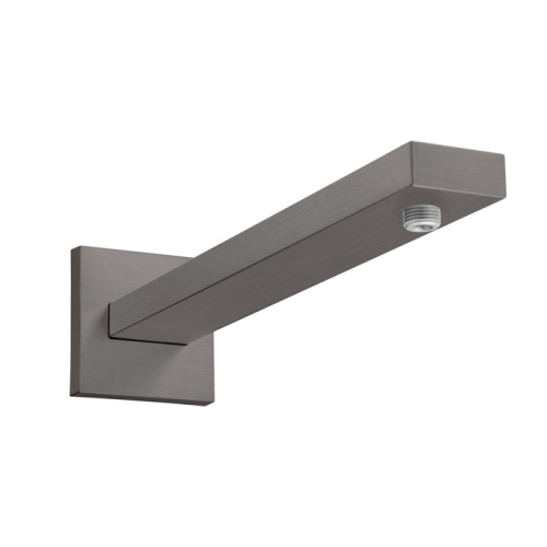 Hansgrohe Держатель верхнего душа Square 38,9 см, цвет: шлифованое черный хром фото в интернет-магазине САНТЕХСИТИ