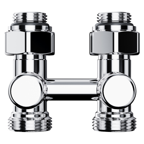 Узел нижнего подключения Royal Thermo Design прямой 1/2"х3/4"EK (хром) фото в интернет-магазине САНТЕХСИТИ