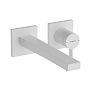 Hansgrohe Tecturis E Смеситель для раковины, однорычажный, настенный, с изливом 22,5, скрытого монтажа, цвет: матовый белый фото в интернет-магазине САНТЕХСИТИ