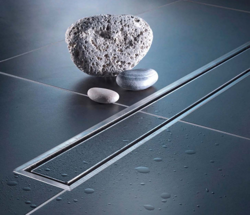 Трап для душа TIM с двухсторонней решеткой горизонтальный сток Evolux Plus 70*600 фото в интернет-магазине САНТЕХСИТИ