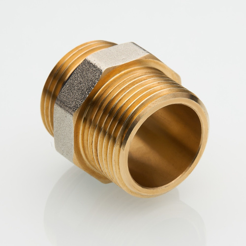 Фитинг резьбовой, ниппель коллекторный 1 1/2"х1 1/2" нар.-нар. VALTEC VTr.584.N.0008 фото в интернет-магазине САНТЕХСИТИ