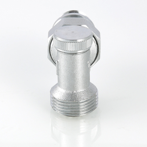 Радиаторный кран VALTEC 1/2" под евроконус 3/4EK нижний угловой с упл. фото в интернет-магазине САНТЕХСИТИ