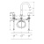 Hansgrohe Vernis Blend Смеситель для раковины, на 3 отв, с донным клапаном, цвет: хром фото в интернет-магазине САНТЕХСИТИ