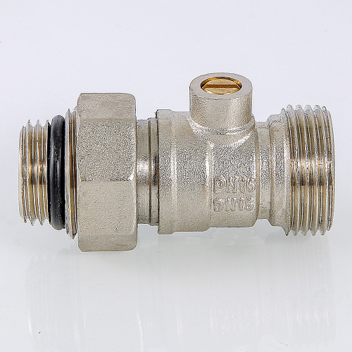 Кран VALTEC для нижнего подкл. рад. под евроконус 1/2"х3/4EK (25/150) фото в интернет-магазине САНТЕХСИТИ