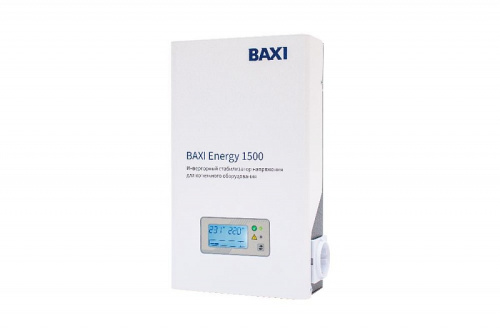 Инверторный стабилизатор для котельного оборудования BAXI ENERGY 1500 фото в интернет-магазине САНТЕХСИТИ