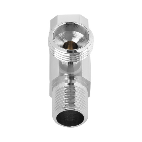 Кран VIEIR угловой с отражателем 1/2"x 1/2" хром фото в интернет-магазине САНТЕХСИТИ