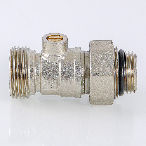 Кран VALTEC для нижнего подкл. рад. под евроконус 1/2"х3/4EK (25/150) фото в интернет-магазине САНТЕХСИТИ