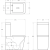 Унитаз-компакт безободковый BelBagno ARDENTE-R BB02093CPR + BB02093T фото в интернет-магазине САНТЕХСИТИ