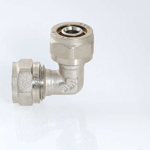 Обжимной фитинг VALTEC Угол 16х16 фото в интернет-магазине САНТЕХСИТИ