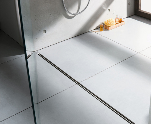 Трап для душа VIEGA Advantix Vario Модель 4965.20 с решеткой (матовая сталь) и опорами 300-1200мм фото в интернет-магазине САНТЕХСИТИ