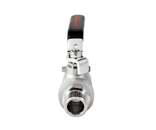 Кран шаровый PROFACTOR STRONG 1/2" вн.-нар. стальная рукоятка фото в интернет-магазине САНТЕХСИТИ