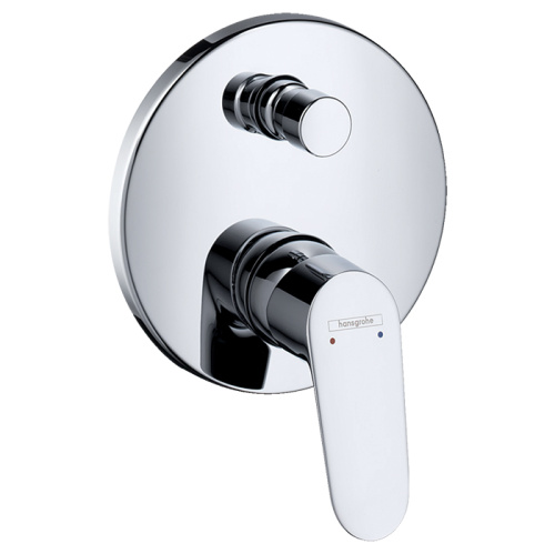 Hansgrohe Focus Смеситель для ванны, встраиваемый, внешняя часть, цвет: хром фото в интернет-магазине САНТЕХСИТИ