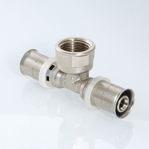 Пресс фитинг VALTEC Тройник с переходом на вн. р. 40х1"х40 фото в интернет-магазине САНТЕХСИТИ