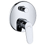 Hansgrohe Focus Смеситель для ванны, встраиваемый, внешняя часть, цвет: хром фото в интернет-магазине САНТЕХСИТИ