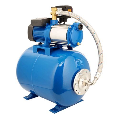 Насосная станция Aquario AUTO AMH-125-6P(M)-50л фото в интернет-магазине САНТЕХСИТИ