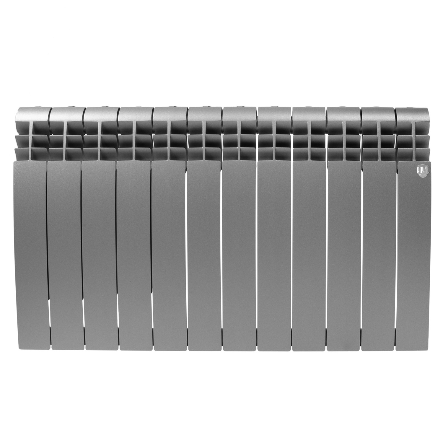 Радиатор биметаллический Royal Thermo BiLiner 500 Silver Satin - 12 секций фото в интернет-магазине САНТЕХСИТИ