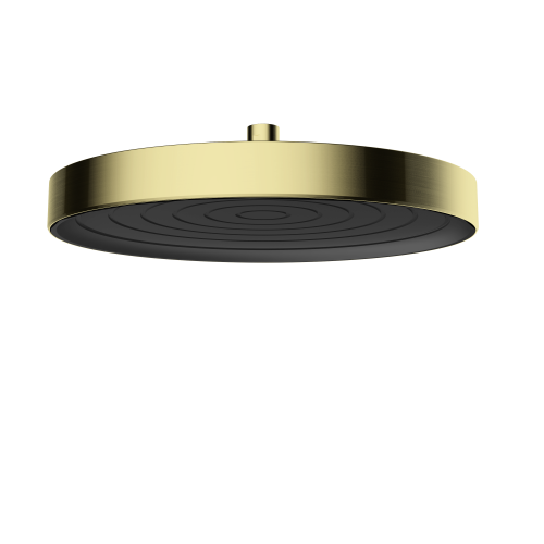 Лейка KAISER SH-305 стационарная, Ø300х33mm, пластик, в кор./Brushed gold фото в интернет-магазине САНТЕХСИТИ