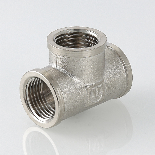 Резьбовой фитинг VALTEC Тройник 1/2" вн.-вн.-вн. фото в интернет-магазине САНТЕХСИТИ