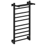 Полотенцесушитель НИКА с греющим кабелем STEP-2 ВП U 100/50 (RAL9005 mat) фото в интернет-магазине САНТЕХСИТИ
