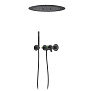 Душевая система встроенная с термостатом Timo Saona SX-2358/03SM черный фото в интернет-магазине САНТЕХСИТИ