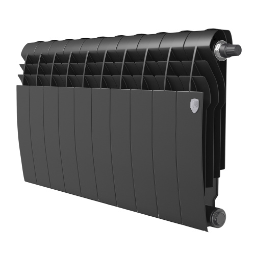 Радиатор биметаллический Royal Thermo BiLiner 350 /Noir Sable VR - 10 секц. фото в интернет-магазине САНТЕХСИТИ