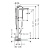 Hansgrohe Metropol Смеситель для ванны, на 1 отв, напольный, с ручным душем, излив 235мм, цвет: черный матовый фото в интернет-магазине САНТЕХСИТИ