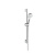 Hansgrohe Crometta Vario Unica Душевой набор: штанга 650mm, ручной душ, 1jet (Rain), EcoSmart, шланг, цвет: белый/хром фото в интернет-магазине САНТЕХСИТИ